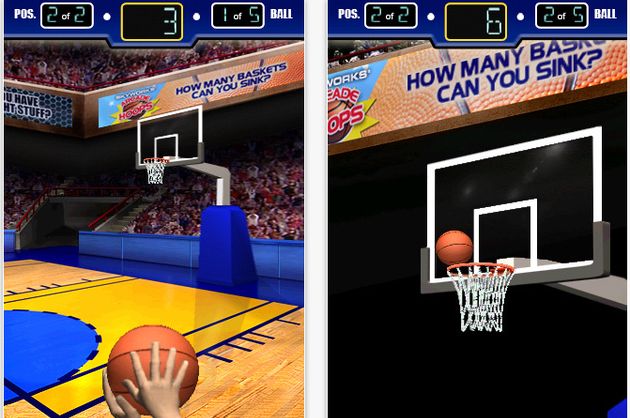 3 point hoops basketball free