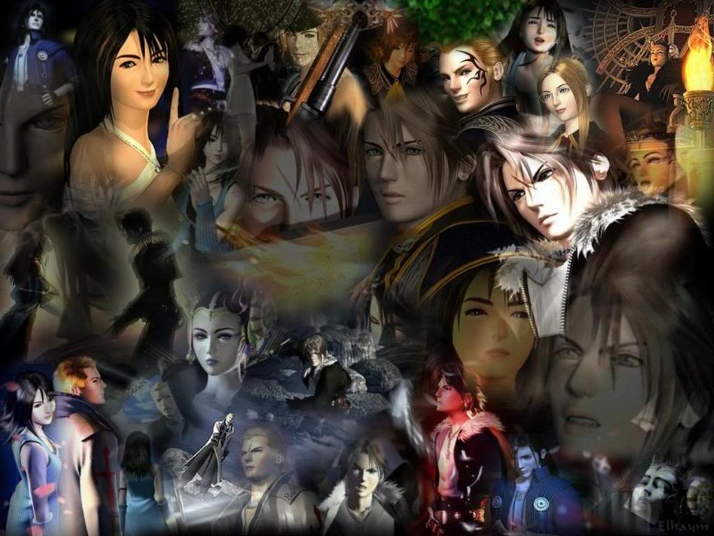 Collage di Final Fantasy VIII