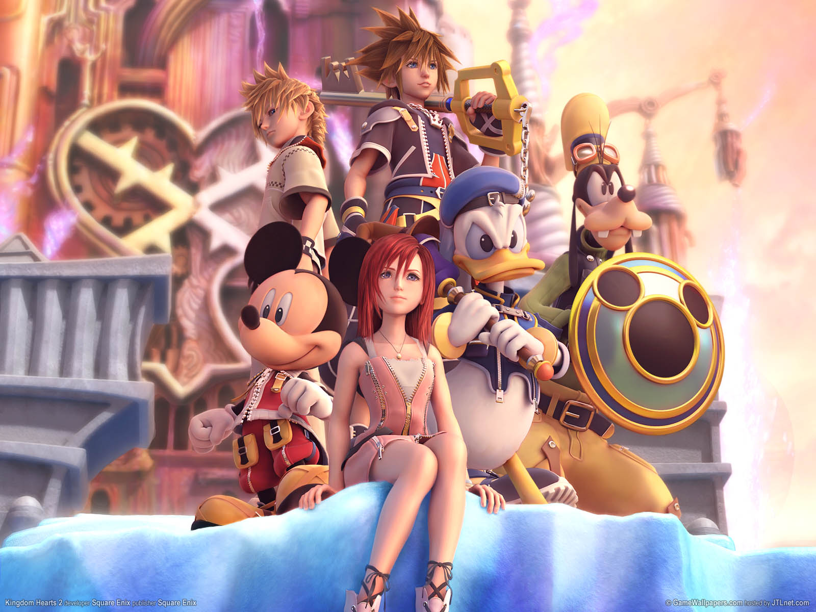 I protagonisti di Kingdom Hearts 2