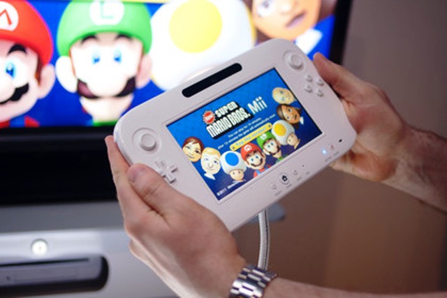 Il game pad di Nintendo Wii U