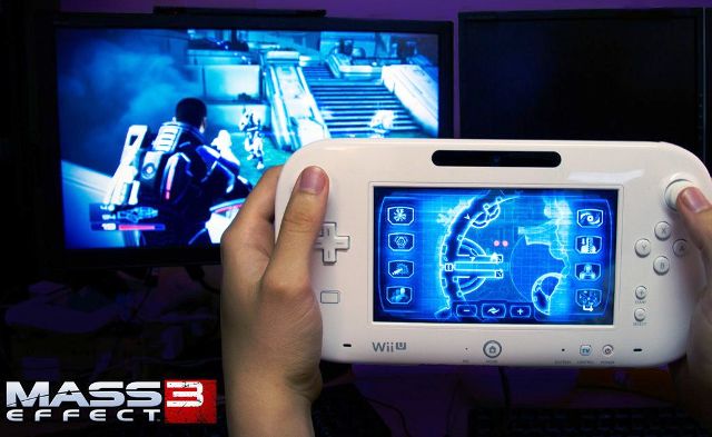 Mass Effect 3 giocato con Nintendo Wii U Game Pad