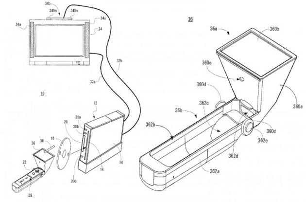 accessori nintendo wii touchpad wiimote brevetto