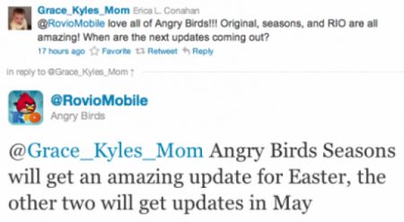angry birds nuovi update pasqua