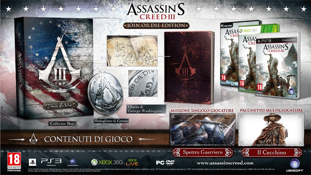 assassin s creed 3 join or die edition