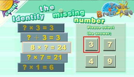 brain training brain train age