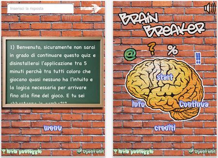 brainbreaker gioco iphone enigmi
