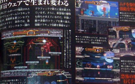 Scan da Famitsu di Castlevania The Adventure Rebirth