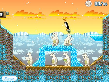 crazy penguin catapult videogioco mobile
