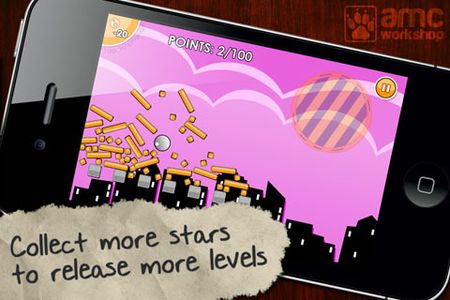 demolish gioco iphone puzzle angry birds