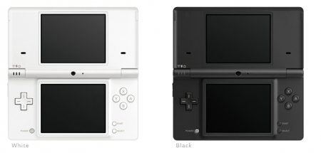 Nintendo DSi black and white versions