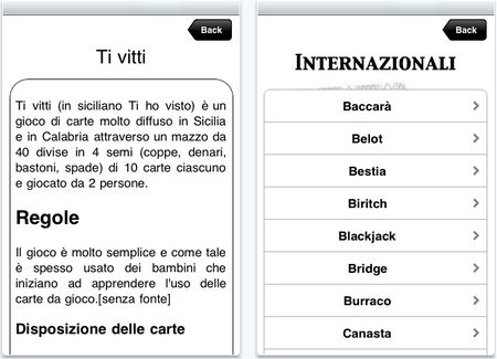 giochi di carte regole