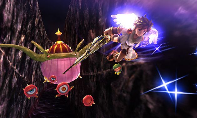 kid icarus uprising action