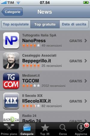 Nanopress iPhone app