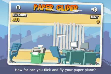 paper glider gioco app store download
