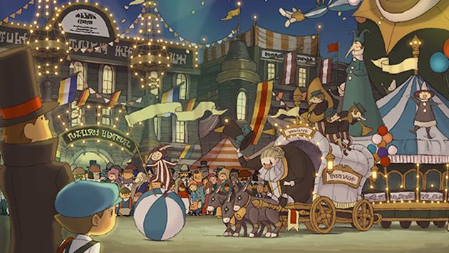 professor layton and the mask of miracle 3D 2012 europa