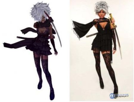 Shinobu in completo intimo