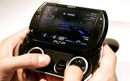 sony psp go produzione