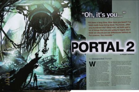 Valve promette grosse sorprese con Portal 2