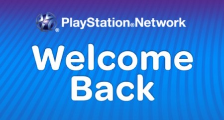welcome back playstation network sicurezza