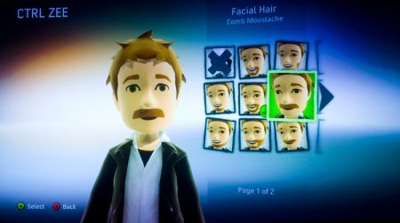 Xbox new experience - dettagli avatar