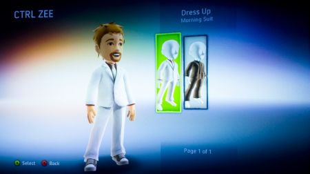 Xbox new experience - scelta vestiti avatar