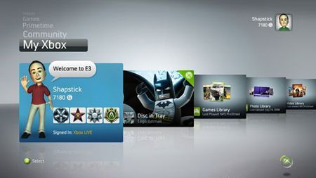 Xbox 360 New Experience