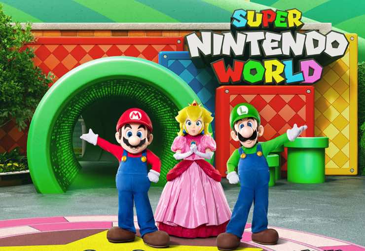 Super Nintendo World apre a Los Angeles, quali attrazioni ci sono all'interno