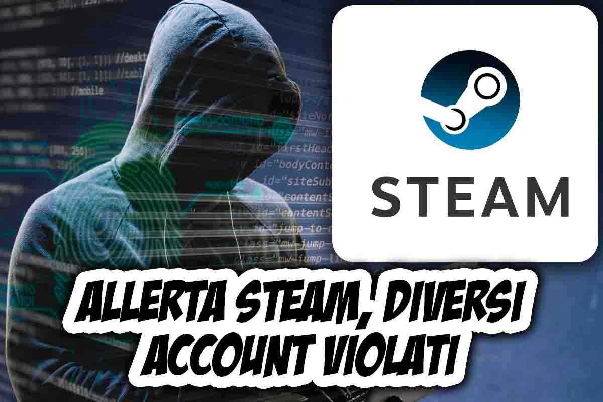 Attacco hacker contro Steam
