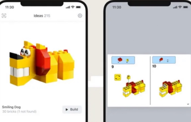 App BrickIt Lego, idee sulle costruzioni 