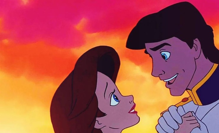 Ariel e il principe Eric sono la famosa coppia Disney