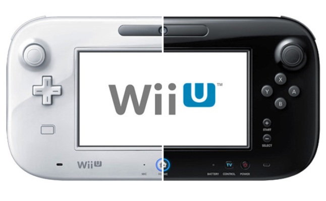 Modello bianco e nero per Nintendo Wii U