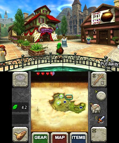 giochi nintendo 3ds zelda ocarina of time screen